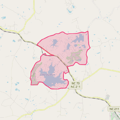 Map of Seven Lakes