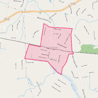 Map of Simpson