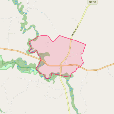 Map of Sunbury