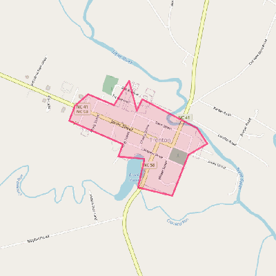 Map of Trenton