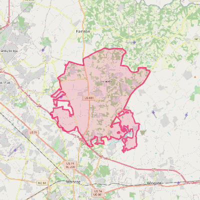 Map of Unionville