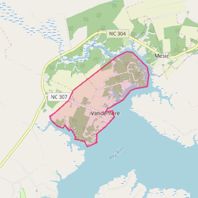 Map of Vandemere