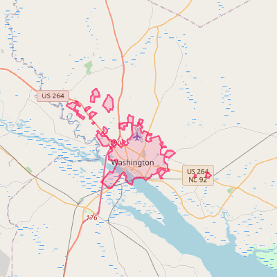 Map of Washington