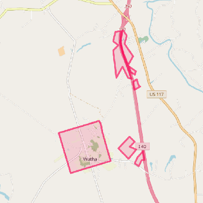 Map of Watha