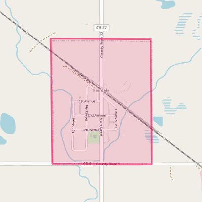 Map of Fairdale