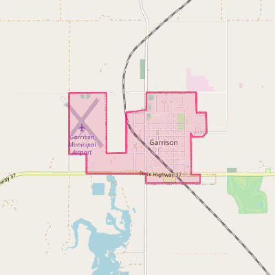 Map of Garrison