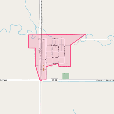 Map of Gilby