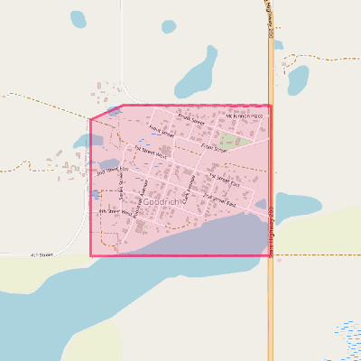 Map of Goodrich