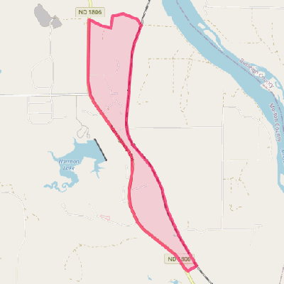 Map of Harmon