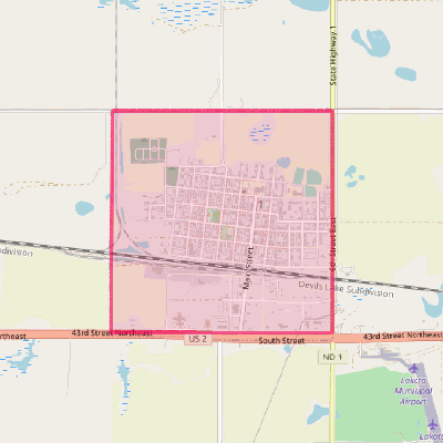 Map of Lakota