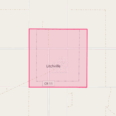 Map of Litchville