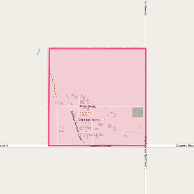 Map of Loraine