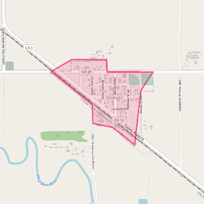 Map of Mantador
