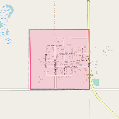 Map of McHenry