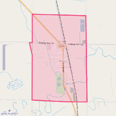 Map of Minto