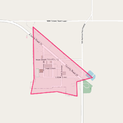 Map of Newburg