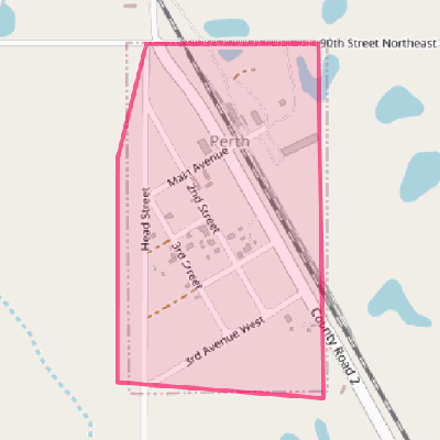 Map of Perth