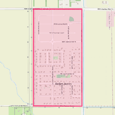 Map of Reile's Acres