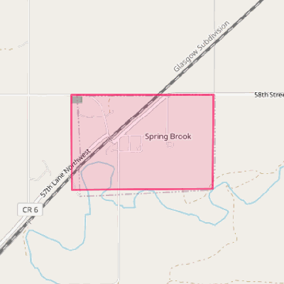 Map of Springbrook