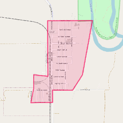 Map of Stanton