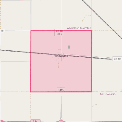 Map of Wheatland