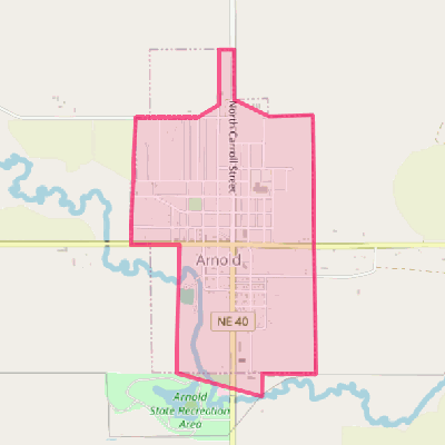 Map of Arnold