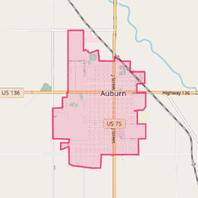 Map of Auburn