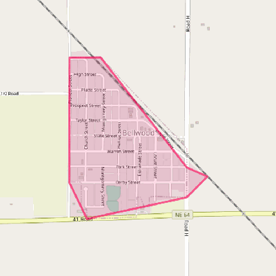 Map of Bellwood