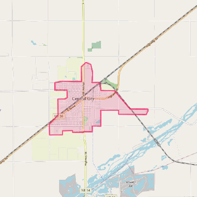 Map of Central City