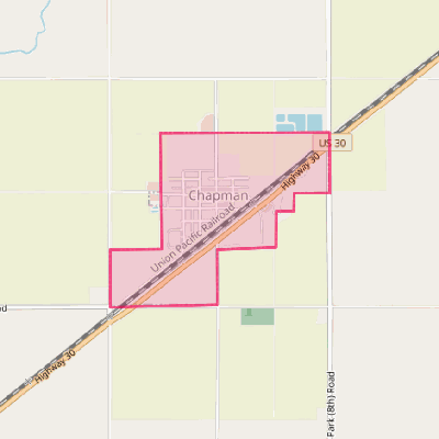 Map of Chapman