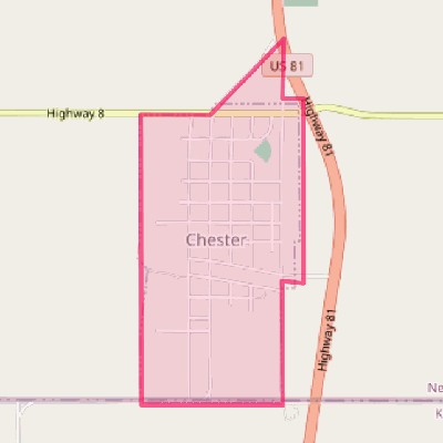 Map of Chester