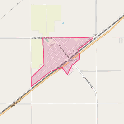 Map of Clarks