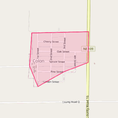 Map of Colon