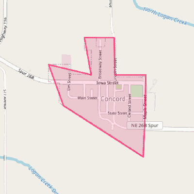 Map of Concord