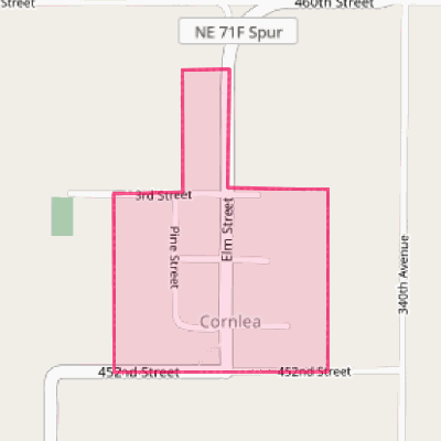 Map of Cornlea