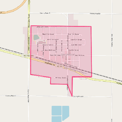 Map of Dorchester