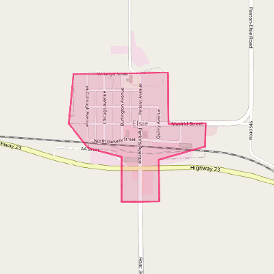 Map of Elsie