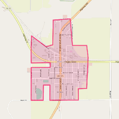 Map of Elwood