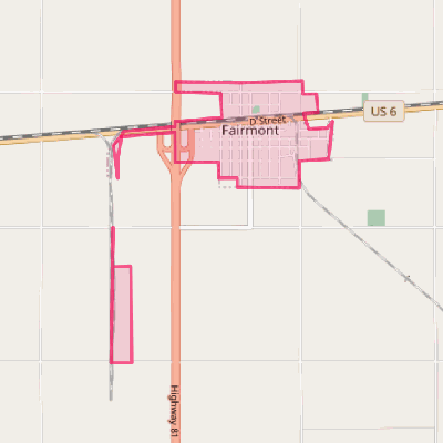 Map of Fairmont