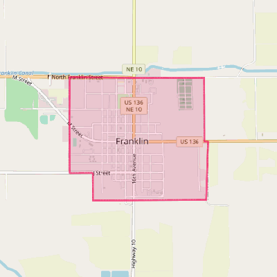 Map of Franklin