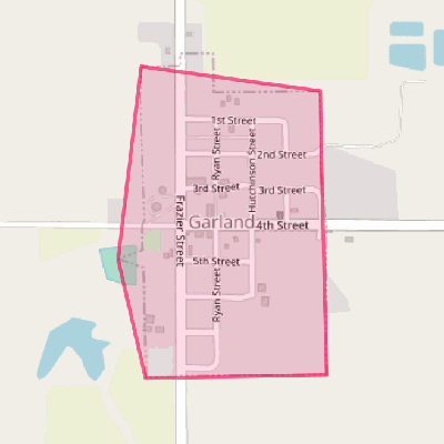 Map of Garland