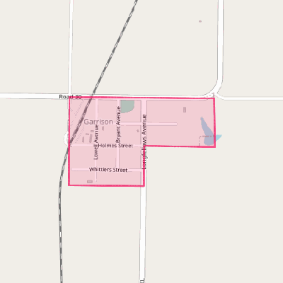 Map of Garrison