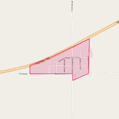 Map of Harbine