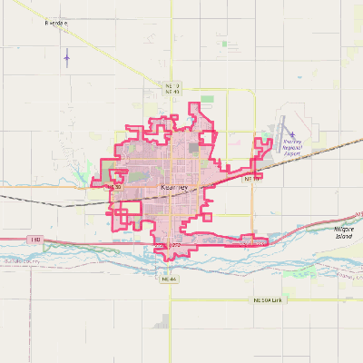 Map of Kearney