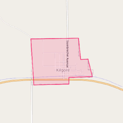 Map of Kilgore