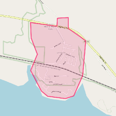 Map of Lemoyne