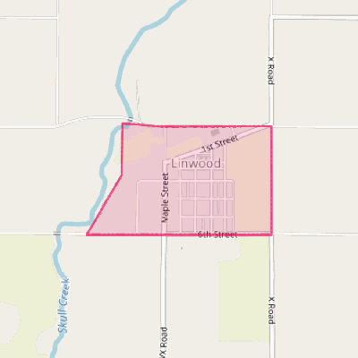 Map of Linwood