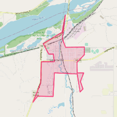 Map of Louisville