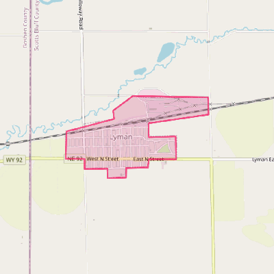 Map of Lyman