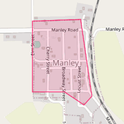 Map of Manley